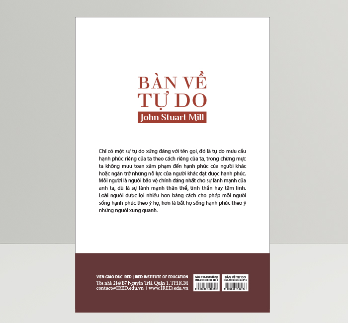 Sách Bàn Về Tự Do (On Liberty) - Bìa Cứng