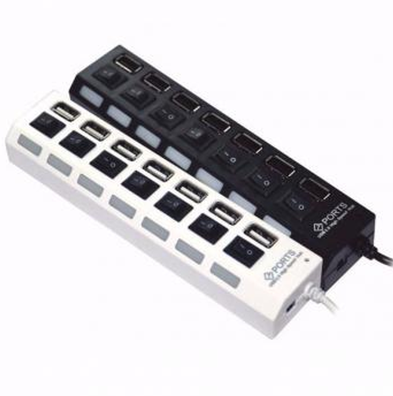 [HCM]HUB Ổ ĐIỆN 7 PORT CÔNG TẮC