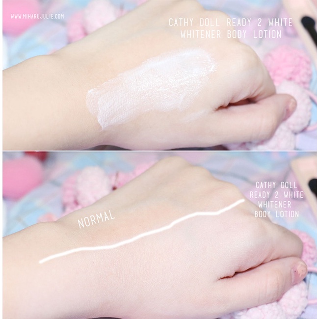Sữa Dưỡng Thể Trắng Da Toàn Thân Ready 2 White CATHY DOLL 150ml - kem dưỡng thể chính hãng giữ ẩm, mờ nám làm trắng