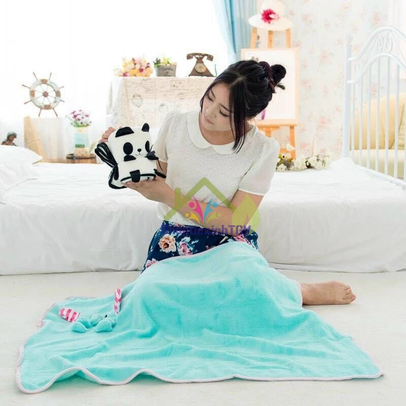 Chăn đắp cuộn hình thú