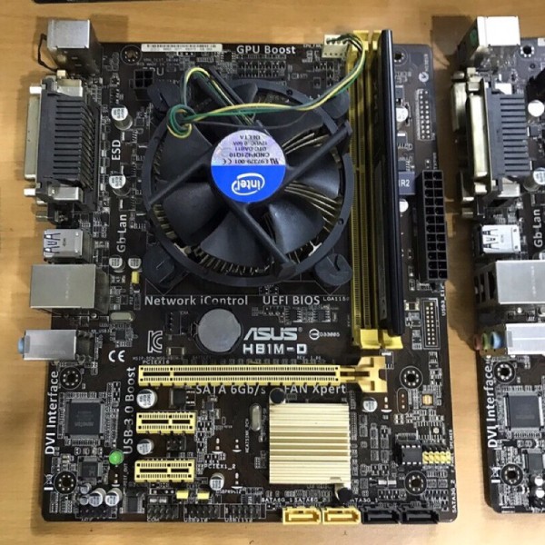 Bảng giá COMBO Main Asus H81 + Chip G3220 + Ram 8GB Tặng Fan CPU Phong Vũ