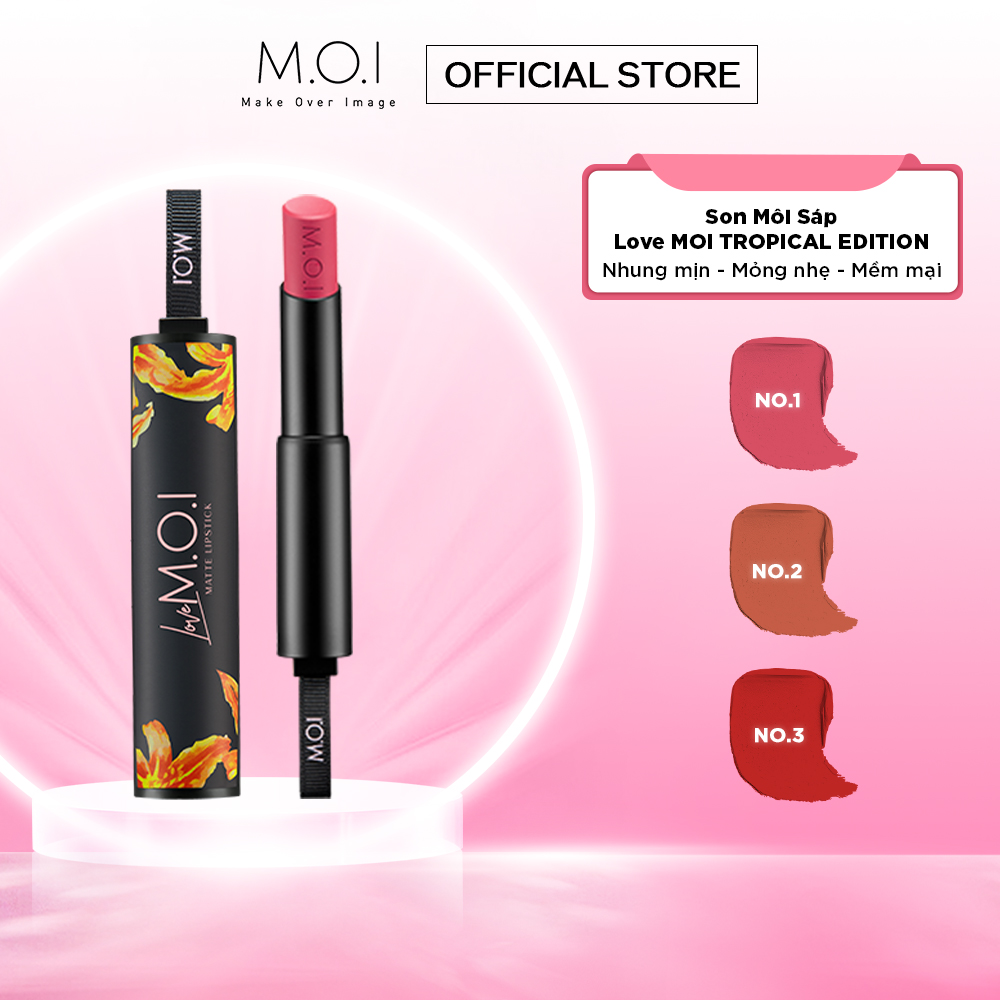 Son môi LOVE M.O.I Tropical Edition 4g