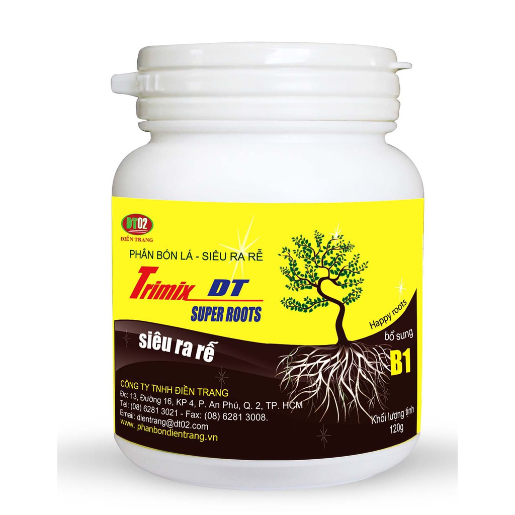 Phân bón lá trimix-dt siêu ra rễ 120g