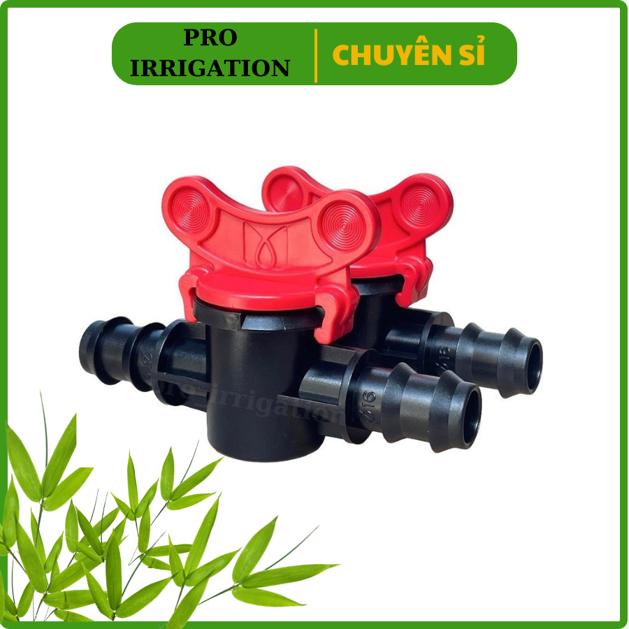Van khoá ống pe 16mm - phụ kiện ống ldpe