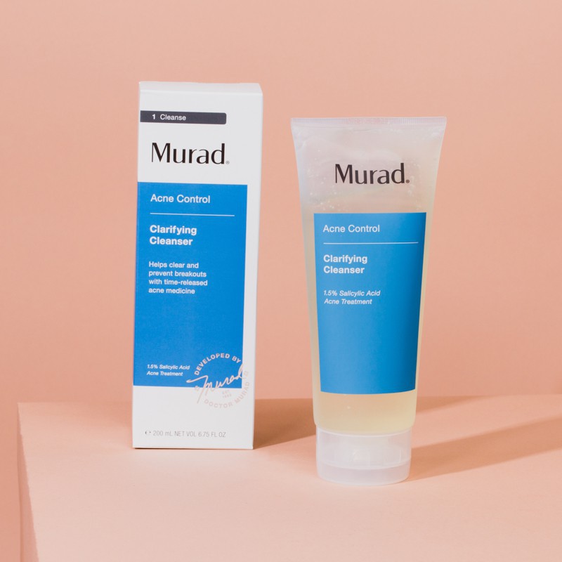 [HCM]Sữa Rửa Mặt Cho Da Mụn Murad Acne Control Clarifying Cleanser 200ml