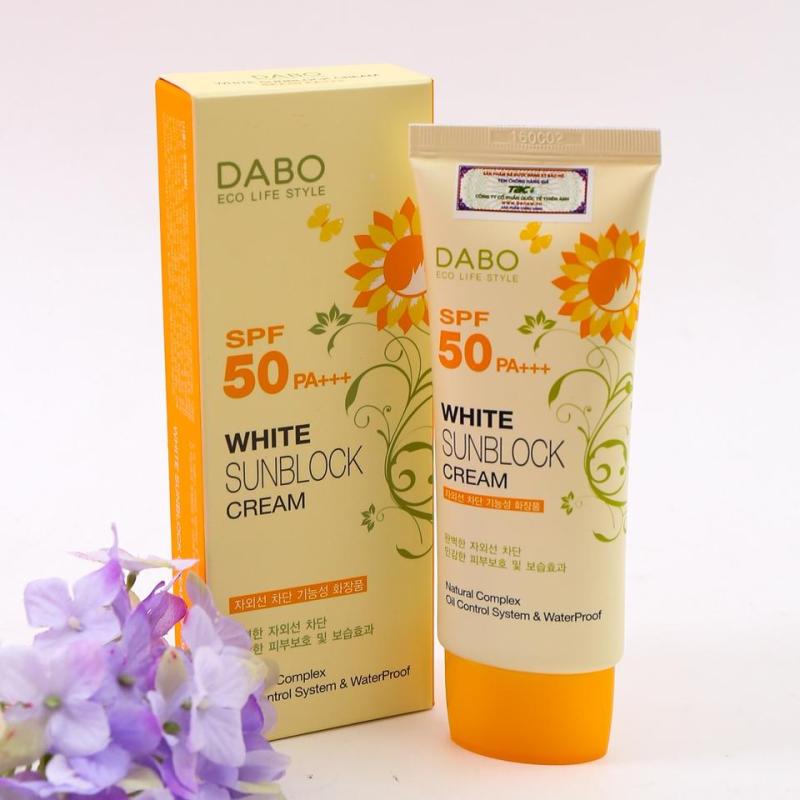 Kem chống nắng Dabo White Sunblock Cream 70ml nhập khẩu
