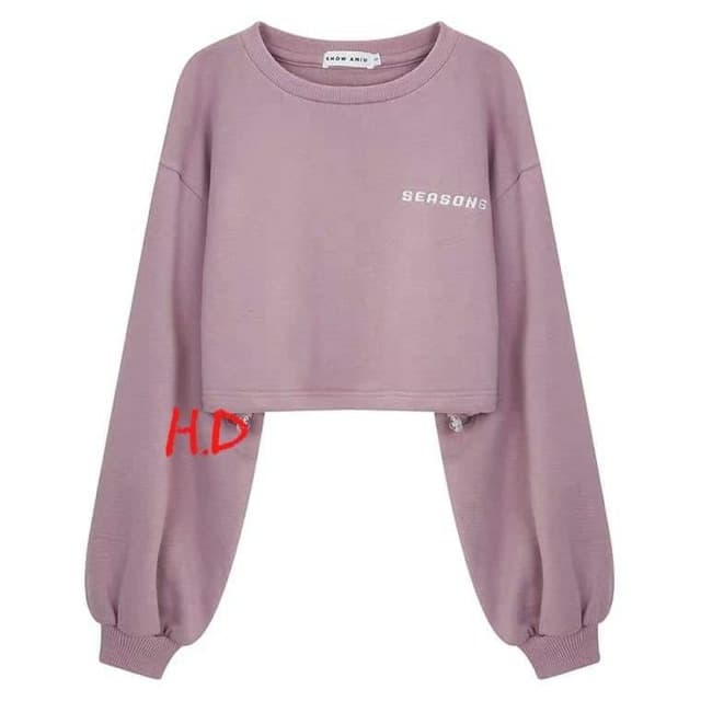 Áo Croptop Season Tay Dài Ullzzang