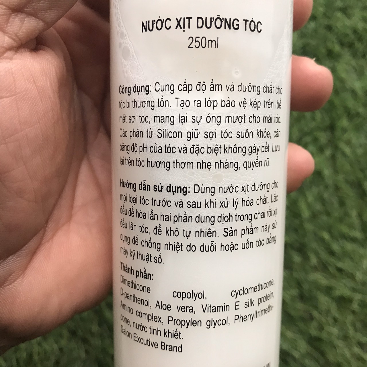 [HCM]Nước Xịt Dưỡng Tóc MaxTop 250ml (Trắng)