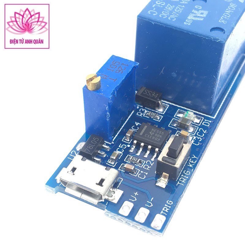Module Kích Tạo Trễ 0-24S NE555-XY018.