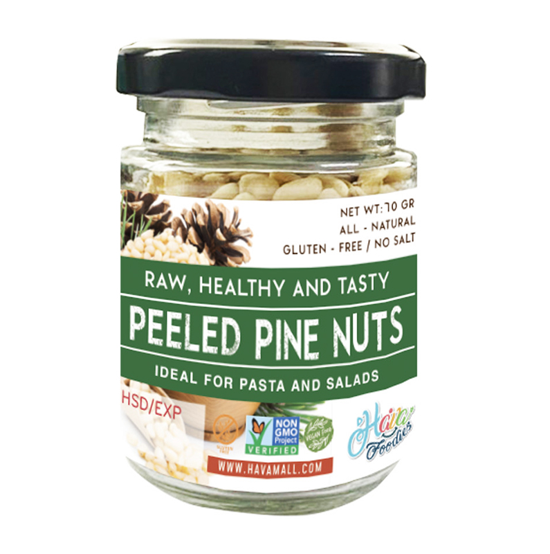 Hạt Thông Tách Vỏ Havafood – Peeled Pine Nuts