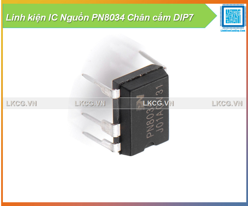 Linh kiện ic nguồn pn8034 chân cắm dip7
