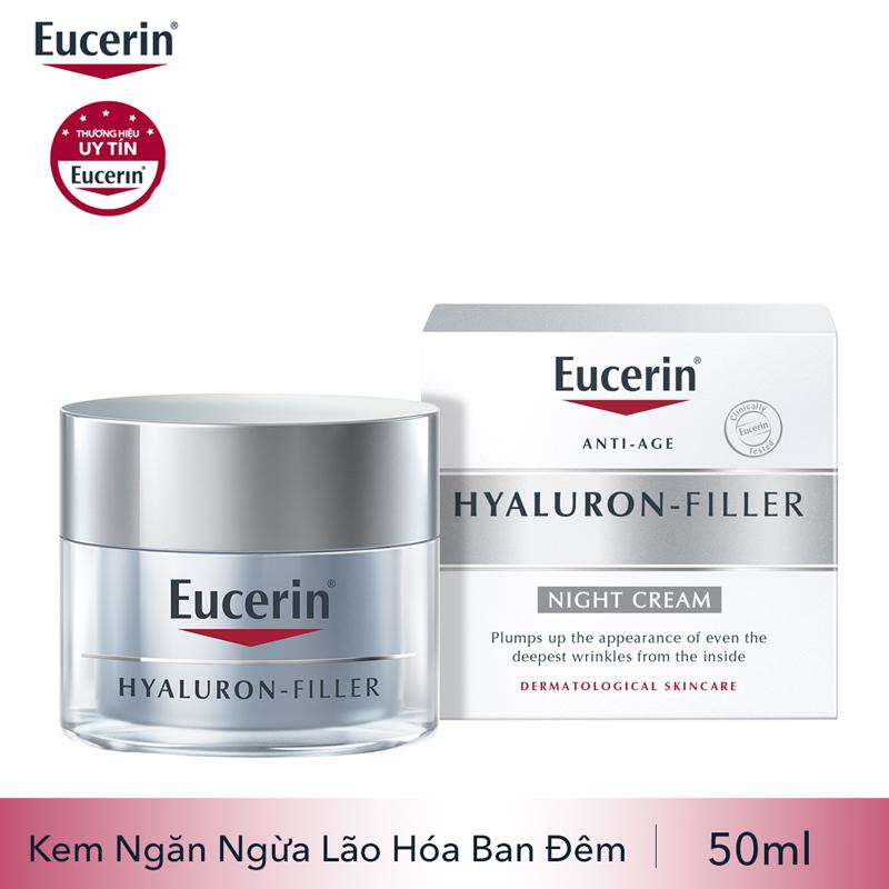 Kem dưỡng ngăn ngừa lão hóa ban đêm Eucerin Hyaluron Night Cream 50ml