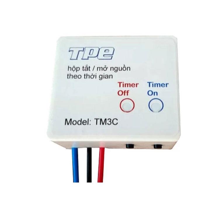 [HCM]Công tắc hẹn giờ tuần hoàn TPE TM3C Điện áp 110 - 220V AC Công suất 800W - 5A