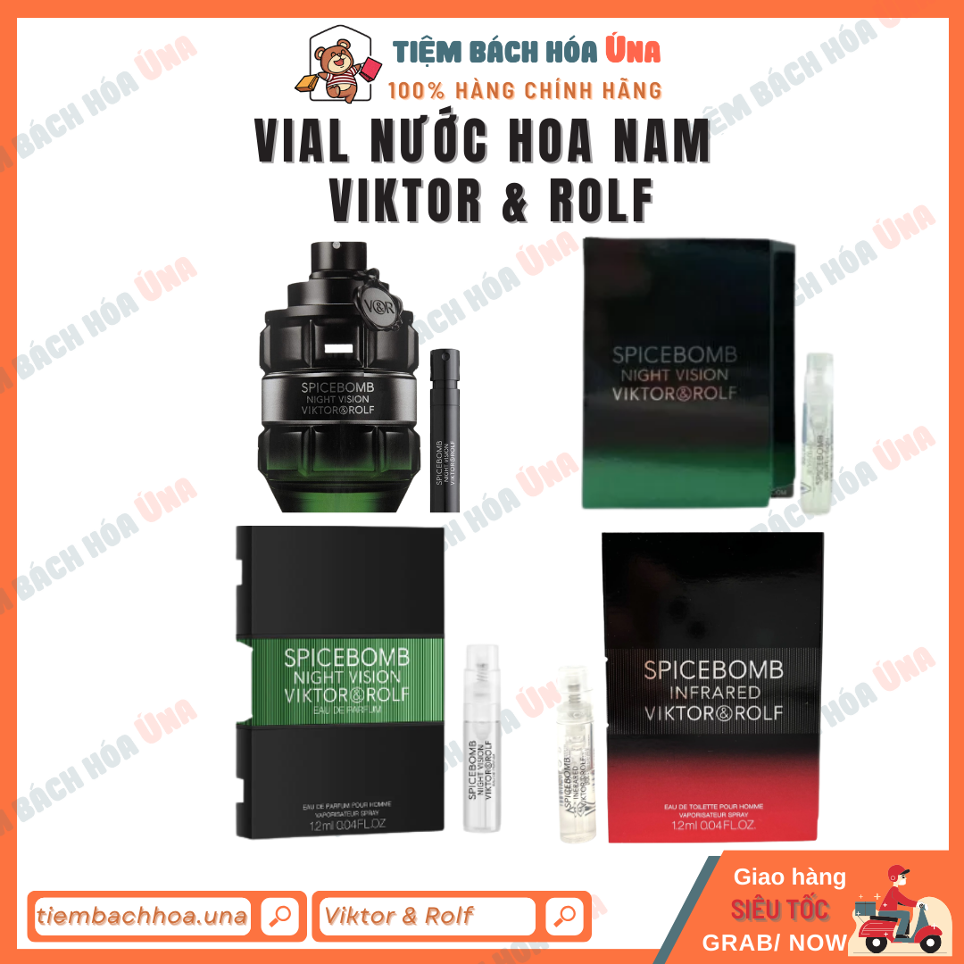 Vial, mẫu thử nước hoa nam Viktor & Rolf