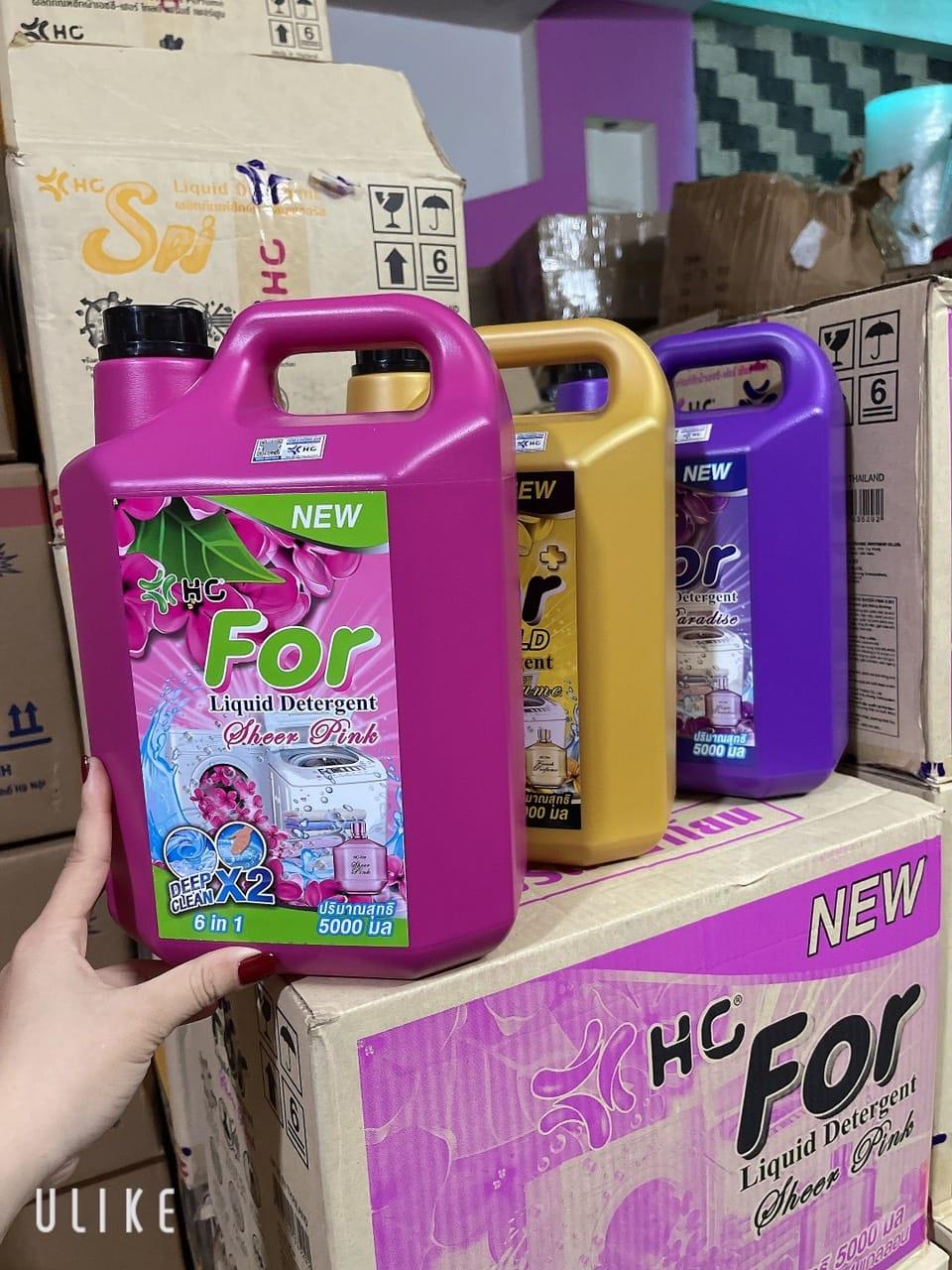 Nước giặt hc for gold 5l