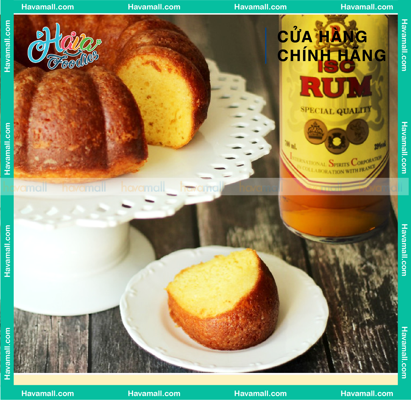 Rum ISC – Nguyên Liệu Làm Bánh, Pha Chế