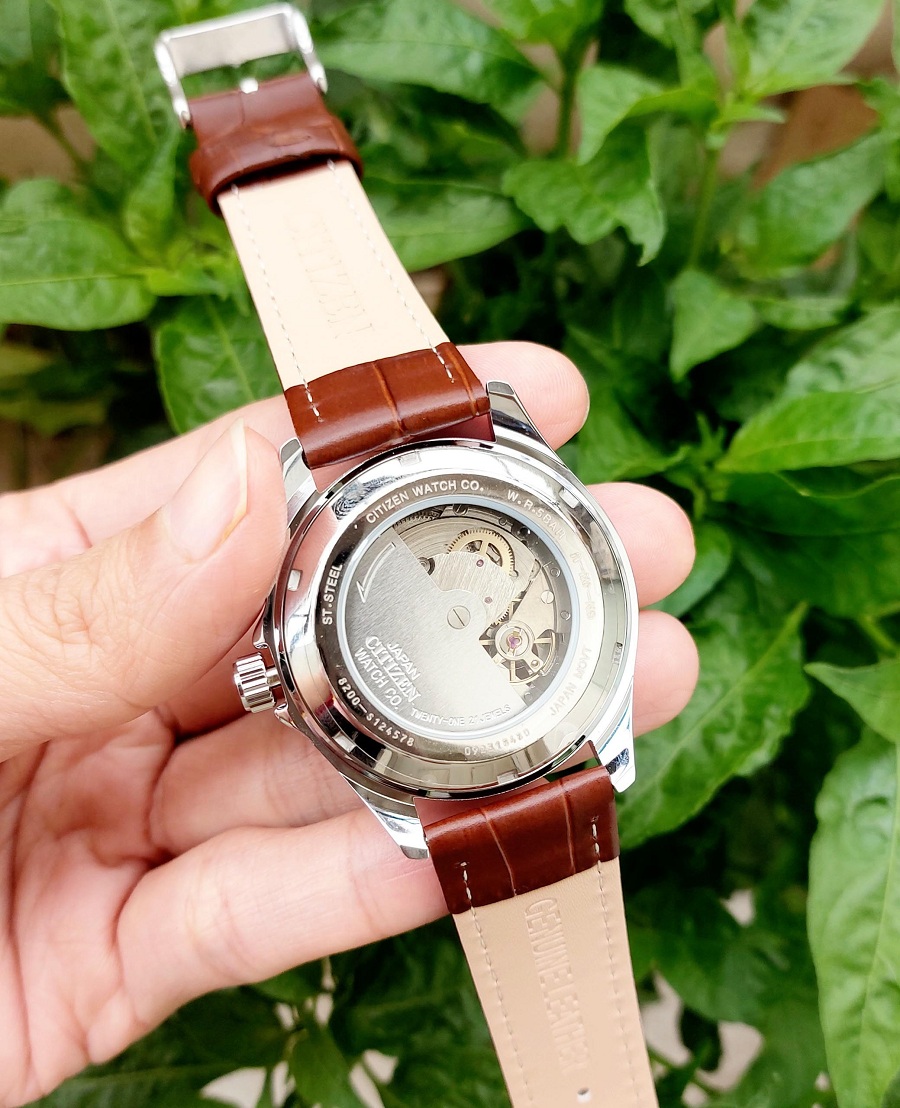 Đồng hồ nam cơ automatic Citizen máy nhật cao cấp sang trọng