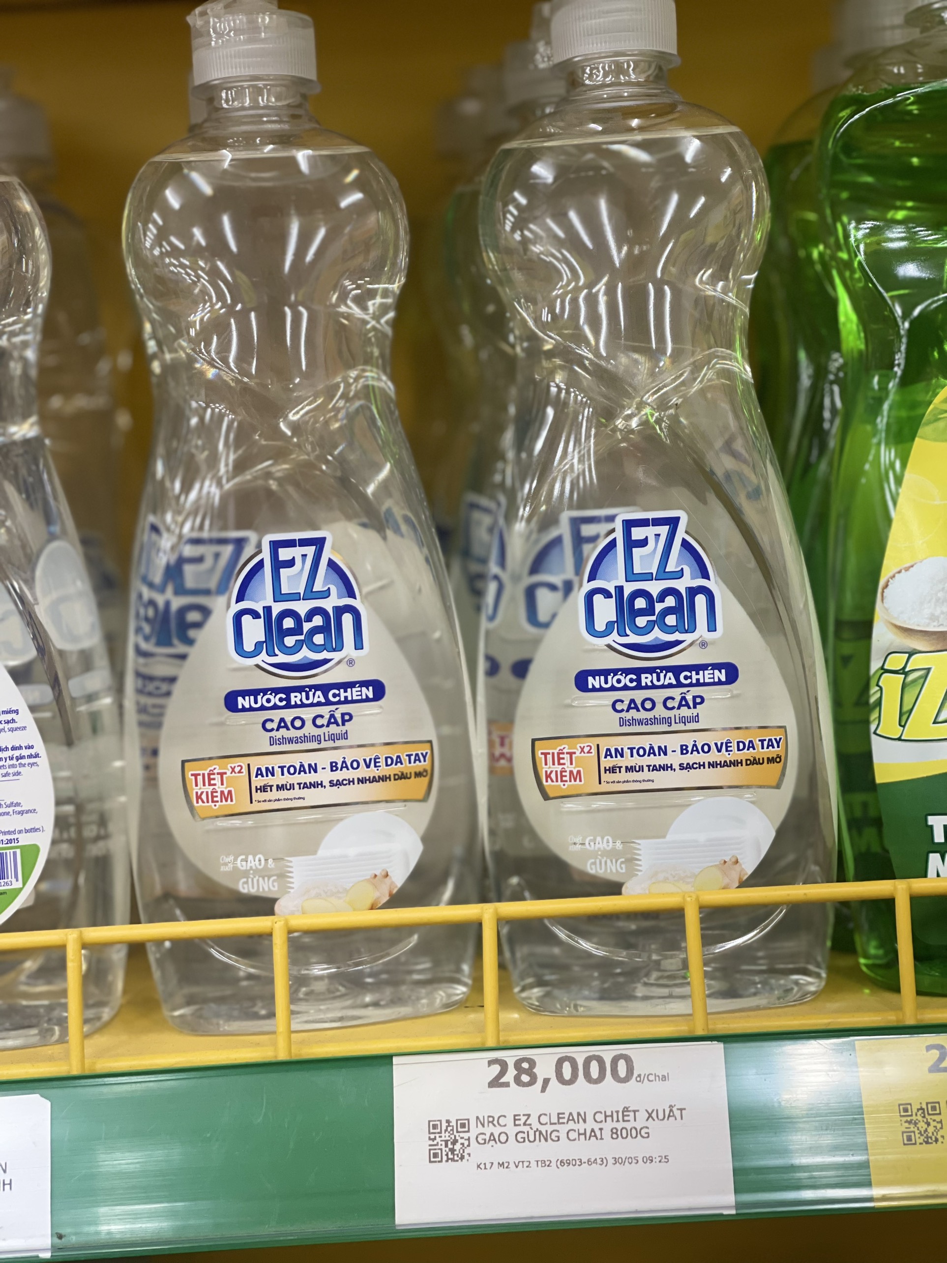 NƯỚC RỬA CHÉN SINH HỌC EZ 800G