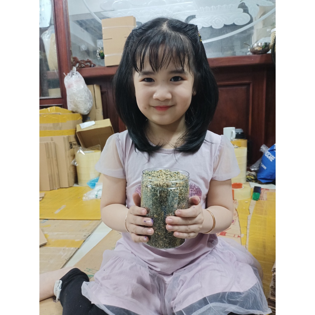500g Muối lạc vừng chay/Muối vừng đen (Lạc đỏ vừng đen thơm ngon)