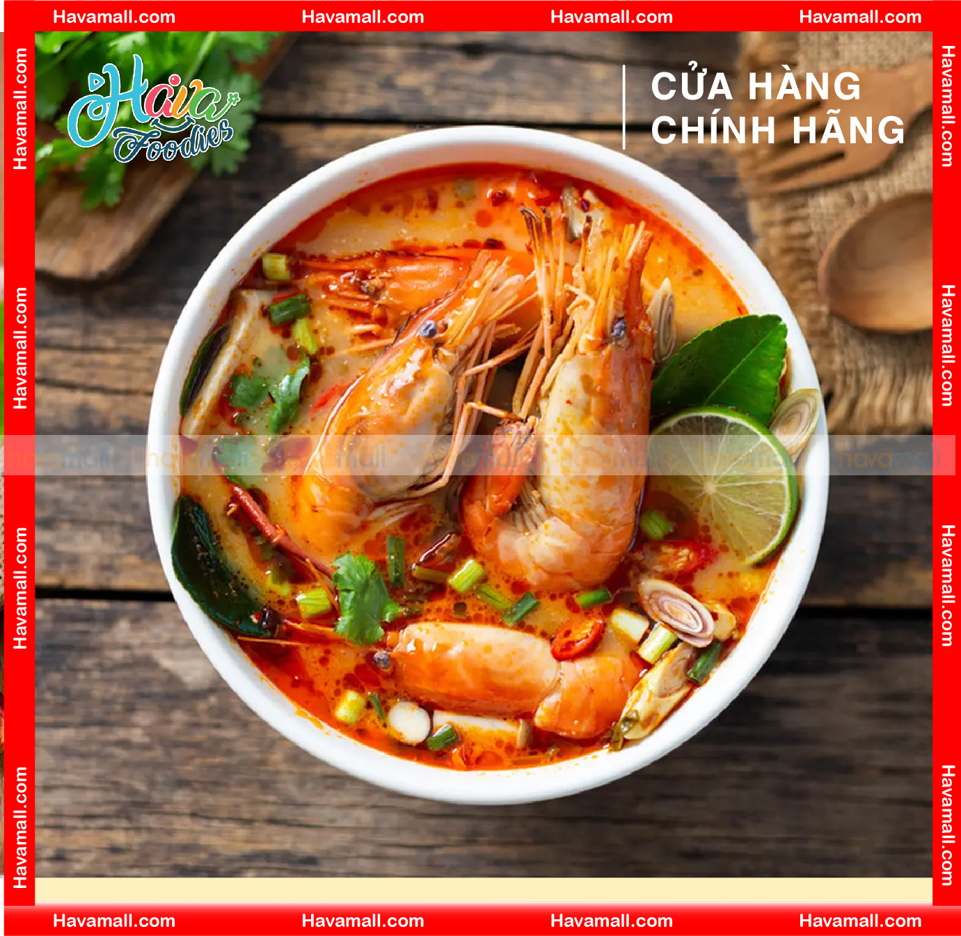Gia Vị Lẩu Thái Tom Yum Paste Lobo Gói 30gr
