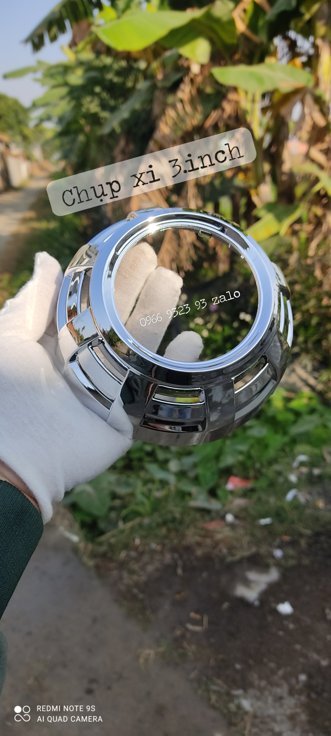 CHỤP XI GẮN BI CẦU 3.0 INCH