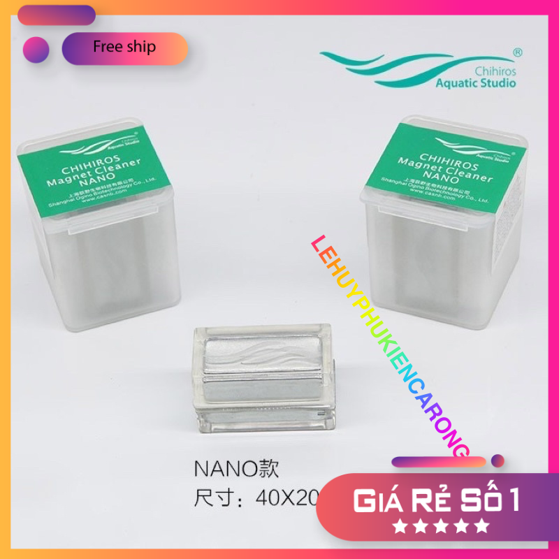 "Hoàn tiền đến 10%" Lau kính bể cá nam châm Chihiros Magnet Cleaner Nano