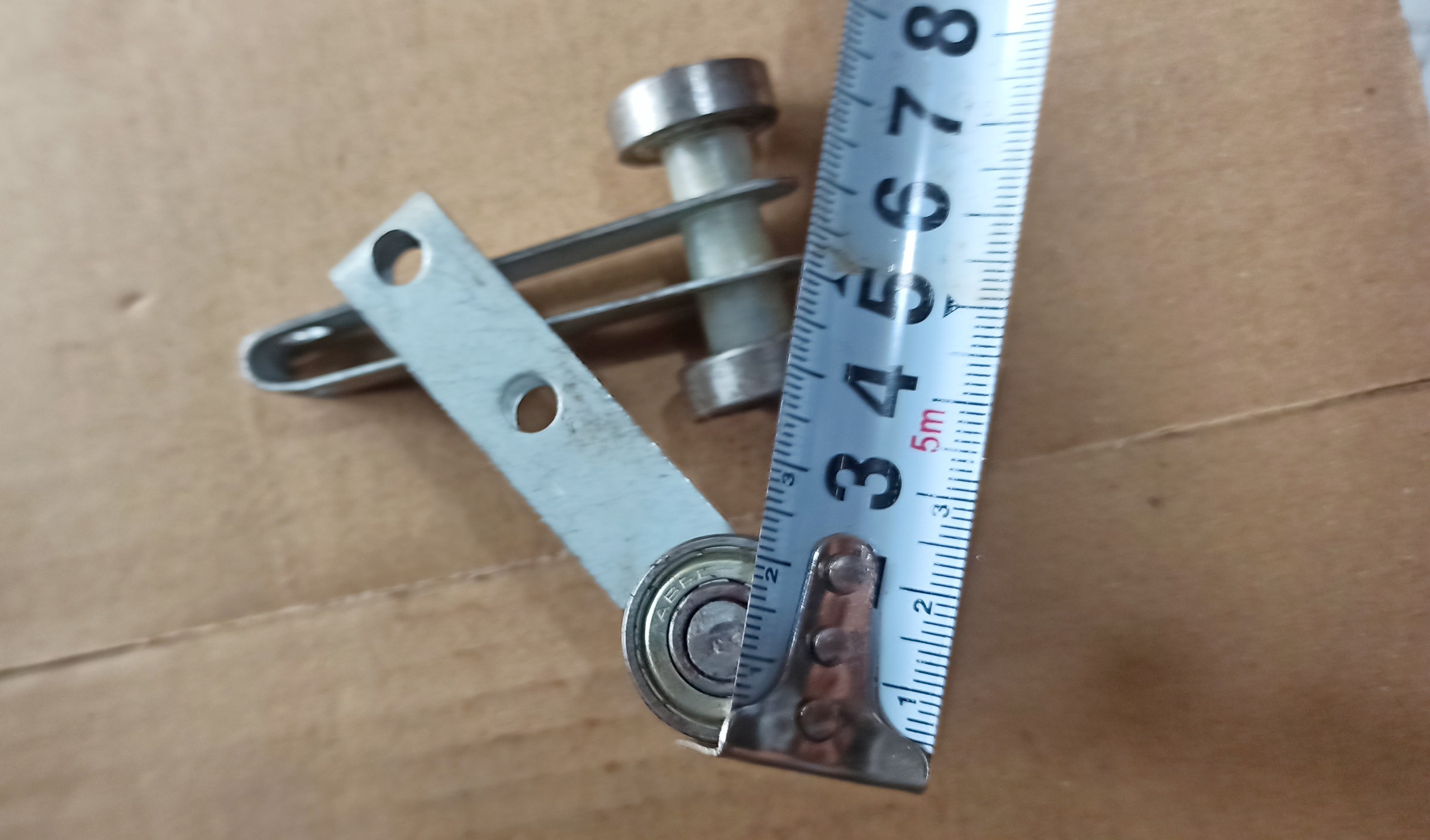 Bộ 2 Bánh xe cửa lùa, Bi treo cửa lùa, lắp đặt cửa xếp, cửa lùa, cửa đẩy