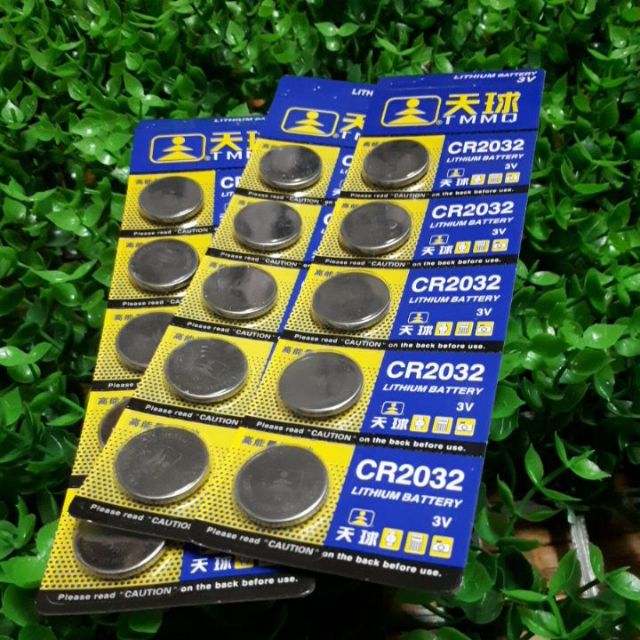 Combo 100 viên pin cmos cr2032 TOANVIETPC