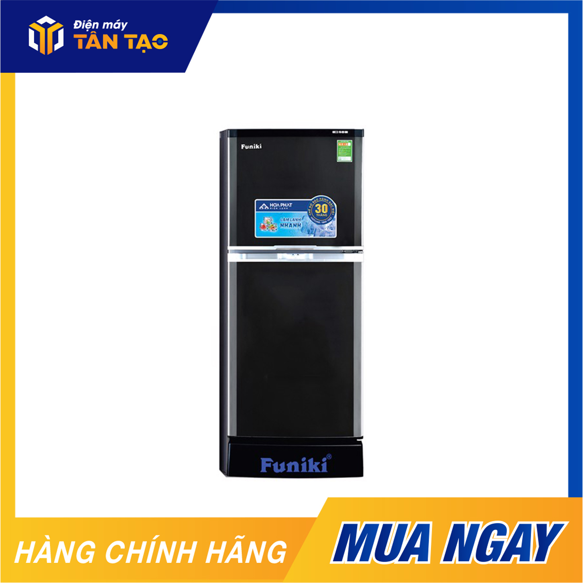 Tủ lạnh Funiki Hòa Phát FR 126ISU 125 lít - đen