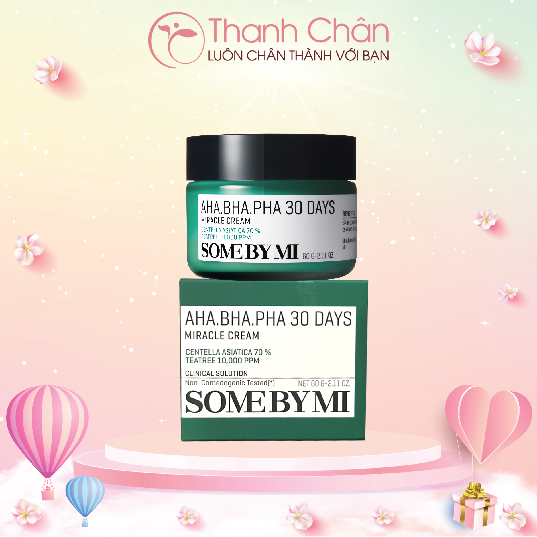 Kem dưỡng Some By Mi AHA-BHA-PHA 30 Days Miracle Cream