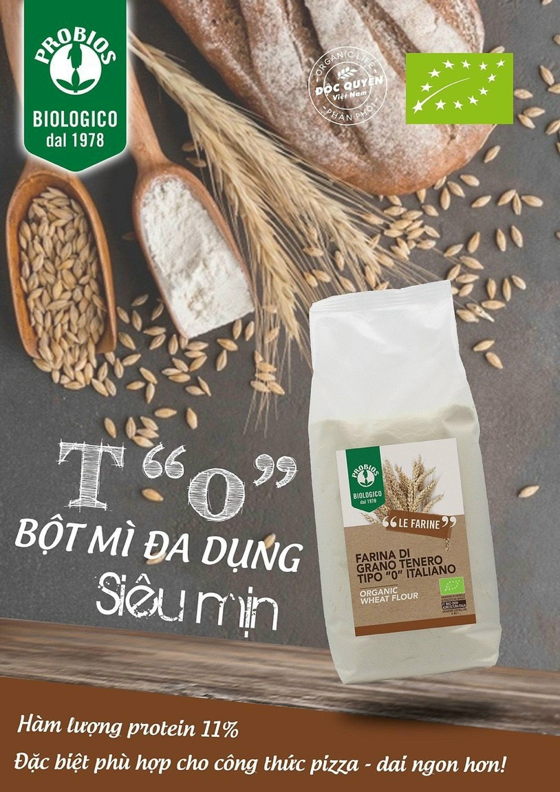 Bột Mì Đa Dụng Hữu Cơ ProBios Organic All-Purpose Flour