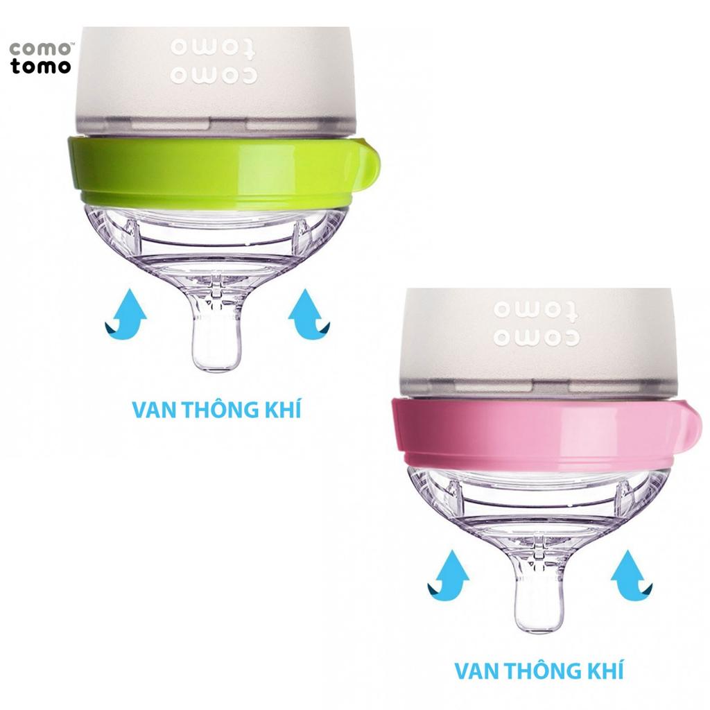 Bình Sữa Silicone Comotomo Baby Bottle 150/250ml