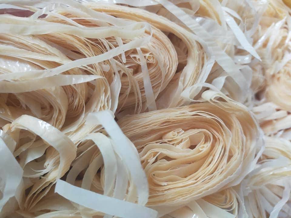 Mì váng đậu (tàu hũ ky sợi) keto das gói 100g