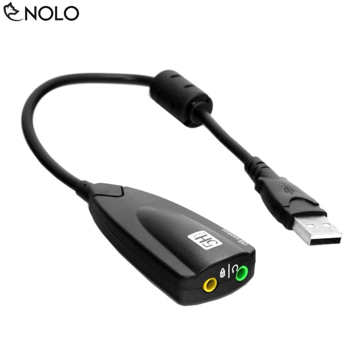 USB ra Sound âm thanh 7.1 - 5HV2 chuyển đổi cổng usb ra âm thanh
