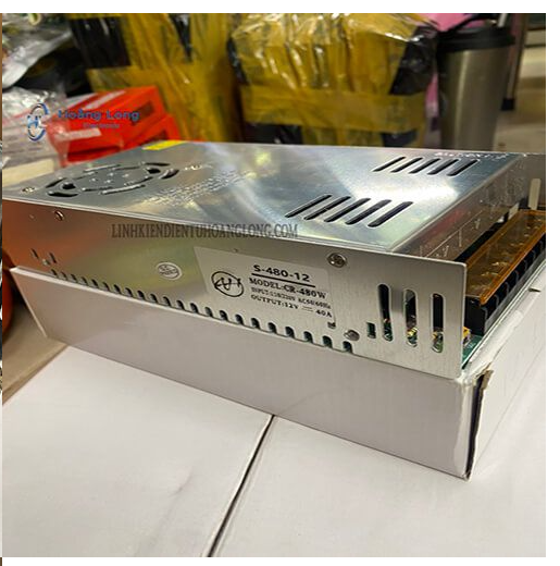 [HCM]Nguồn tổ ong 12V-40A ( Có quạt ) TỐT