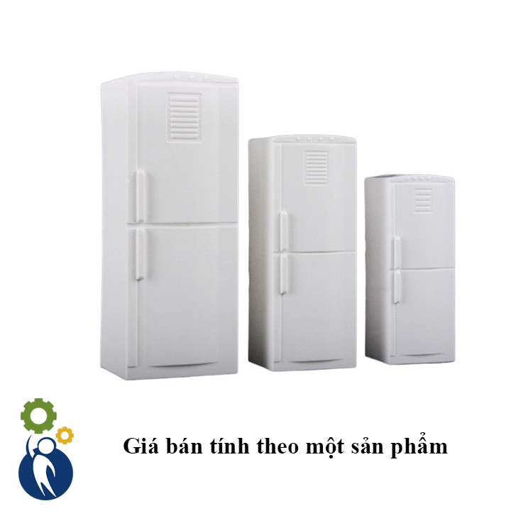 1 cái Tủ Lạnh Mô hình mini trang trí