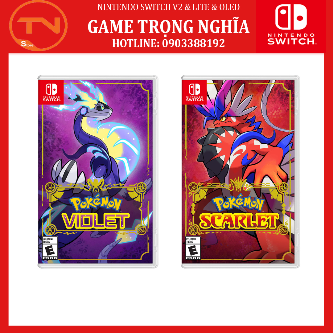 Pokemon Violet & Pokemon Scarlet - Game Nintendo Switch