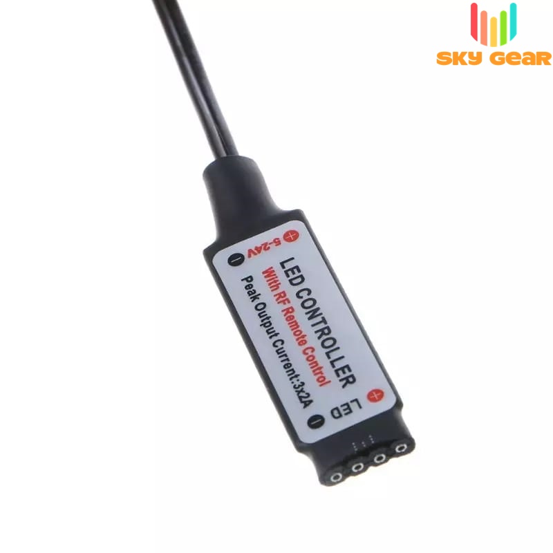 Điều khiển Led  RGB 12v 4Pin - Kèm Remote