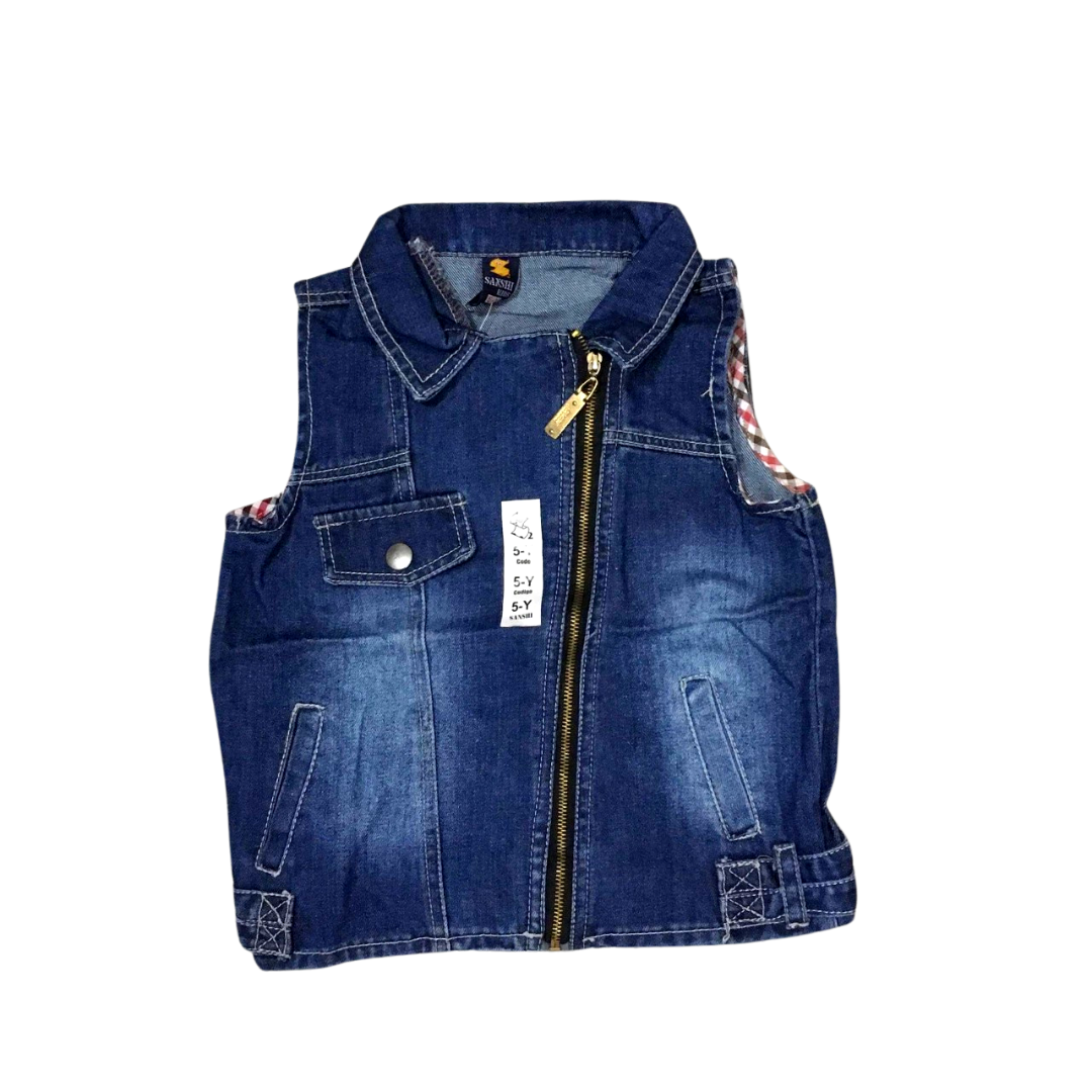 [Hoàn tiền 6%] Áo khoác jean cho bé gái 8-45kg
