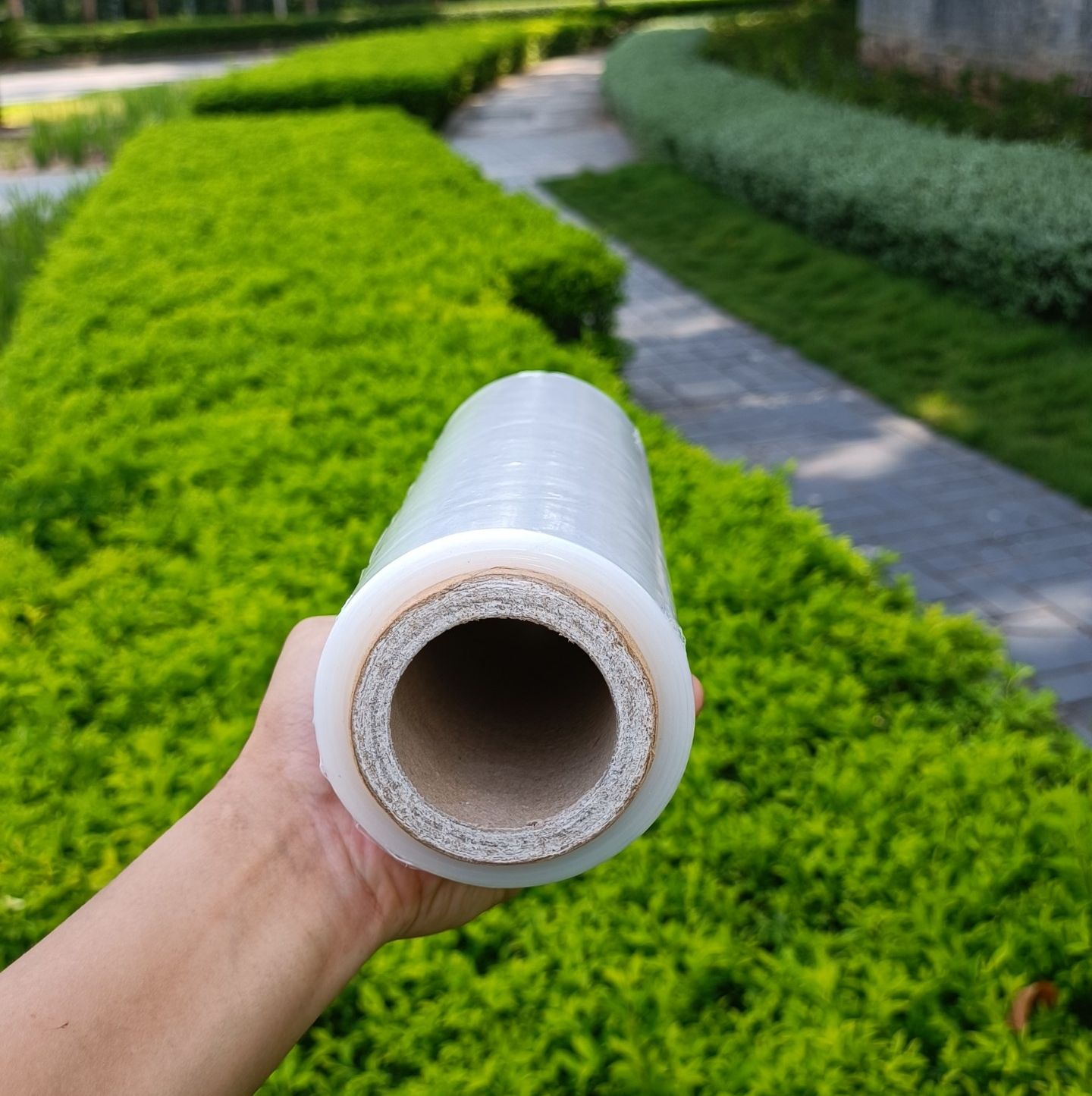Màng PE quấn hàng quấn bụng giảm béo