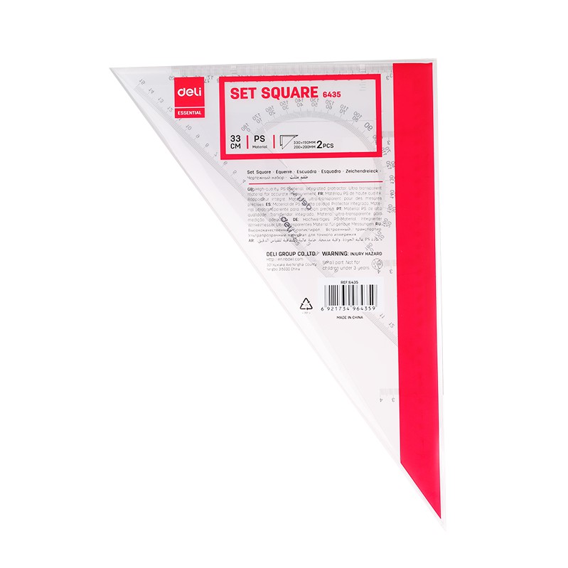 Thước eke mã 6435, Eke-Dụng cụ vẽ Tâm Tâm