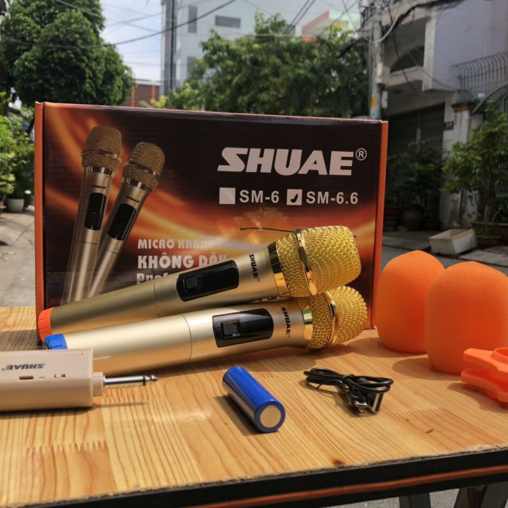 Micro không dây Shuae - 2 Micro