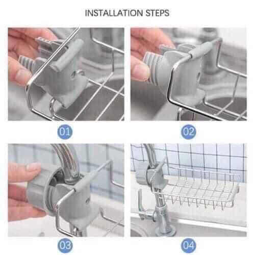 GIỎ INOX ĐỂ BỒN RỬA CHÉN