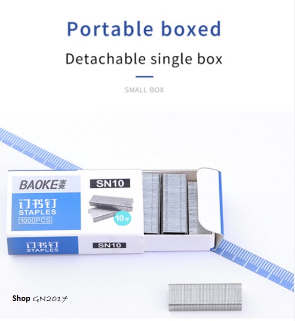 Kim bấm SN10 BAOKE 1 hộp 1000kim