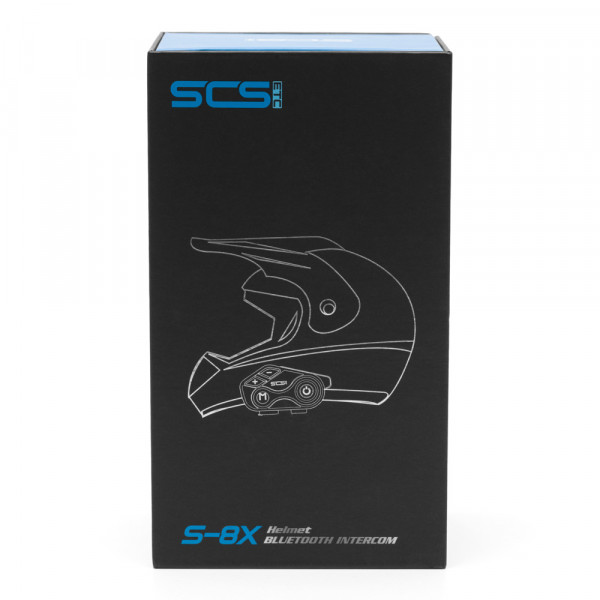 Tai Nghe mũ bảo hiểm Bluetooth Intercom SCS S8X