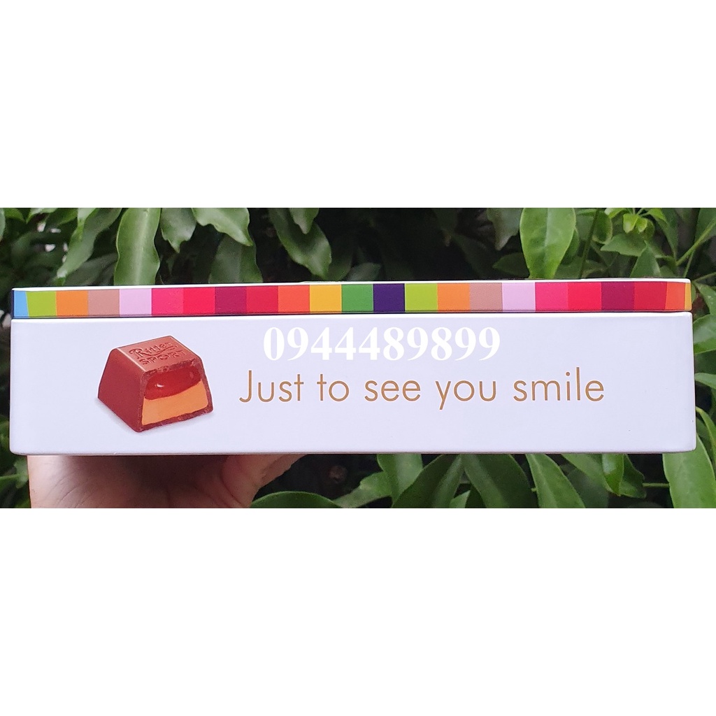[Tết 2022]Chocolate Ritter Sport Choco Cubes hộp thiếc 192gr