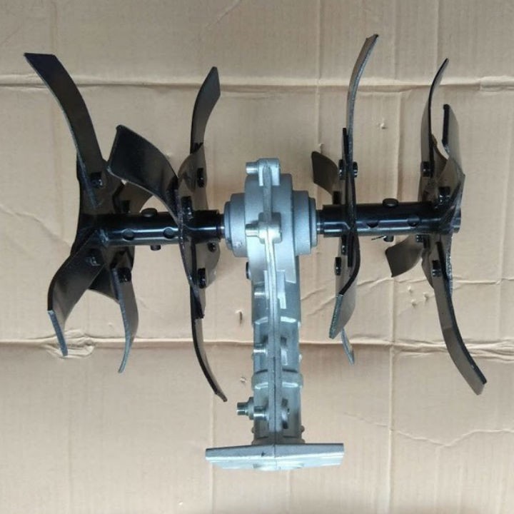 Đầu xới đất lắp máy cắt cỏ - Lồng cong -đầu xới