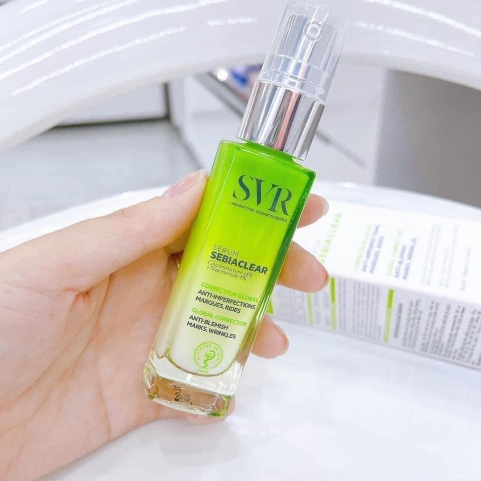 Tinh Chất Serum Giảm Mụn, Mờ Thâm SVR Sebiaclear Serum 30ml