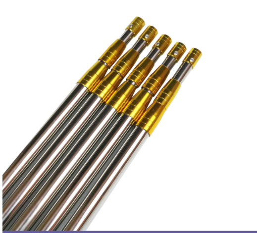 Cán vợt cá inox bịt đồng size 1.5m-2.5m