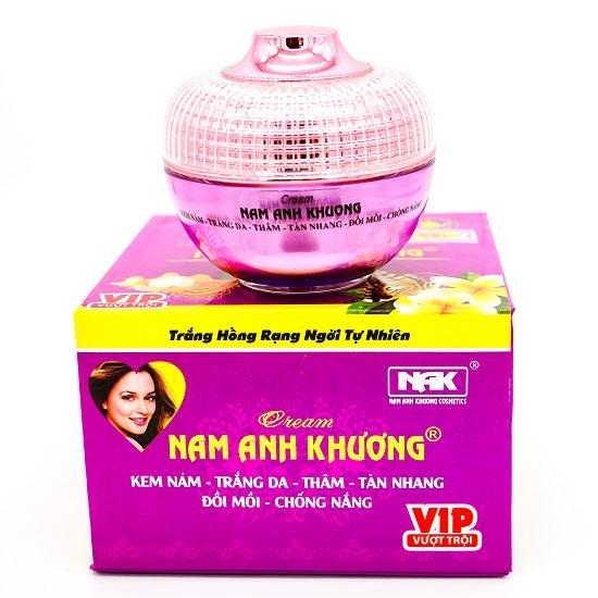 [HCM]Kem nám tàn nhang làm trắng da mặt chống nắng Nam Anh Khương Vip – 35G